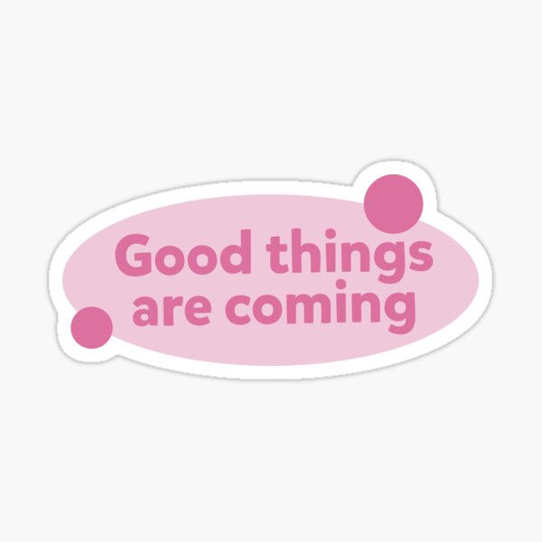 Item preview, Good things happen designed and sold by Wolagno.