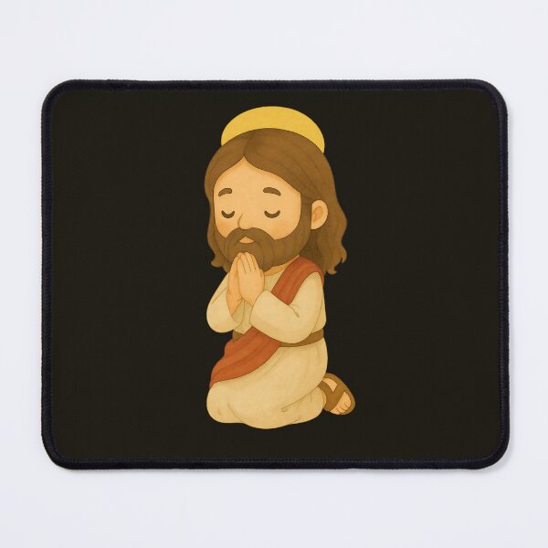 Item preview, Cute Kawaii Jesus Praying, Christian, Religious, Faith designed and sold by stylishdzign.