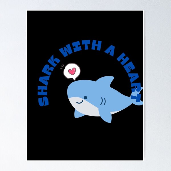 Item preview, Shark with a Heart 5 designed and sold by CCEINnoc.