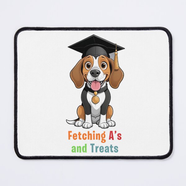 Item preview, Funny Beagle Portrait  - Comic Student Gift  -  Goofy Dog & Cat Owner Gifts – Humor Pet Lover Design  designed and sold by KoraTalks.