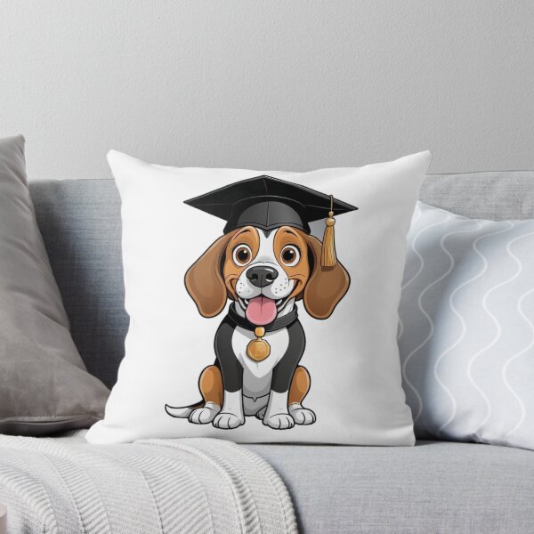 Item preview, Funny Beagle Portrait  - Comic Student Gift  -  Goofy Dog & Cat Owner Gifts – Humor Pet Lover Design  designed and sold by KoraTalks.