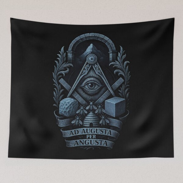 Item preview, Ad Augusta per Angusta designed and sold by GnosisWear.