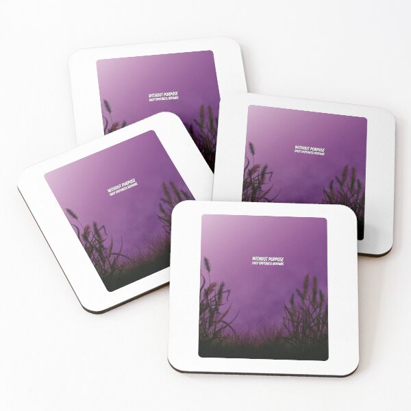 Item preview, Night Sky Serenity: Inspiring Purple Evening View with Deep Quote for Nature Lovers, Dreamers & Truth Seekers designed and sold by knalpot-design.