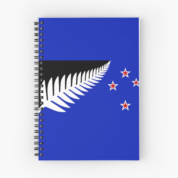 Item preview, NZ Flag Design Silver Fern by Kyle Lockwood designed and sold by Beluga Cat.