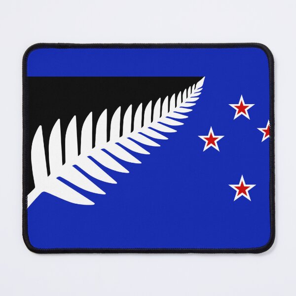 Item preview, NZ Flag Design Silver Fern by Kyle Lockwood designed and sold by Beluga Cat.