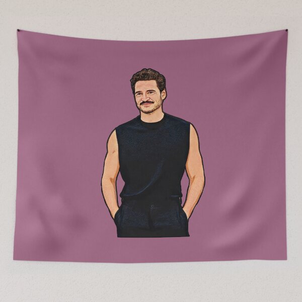 Item preview, Pedro Pascal Cartoon designed and sold by baranskini.