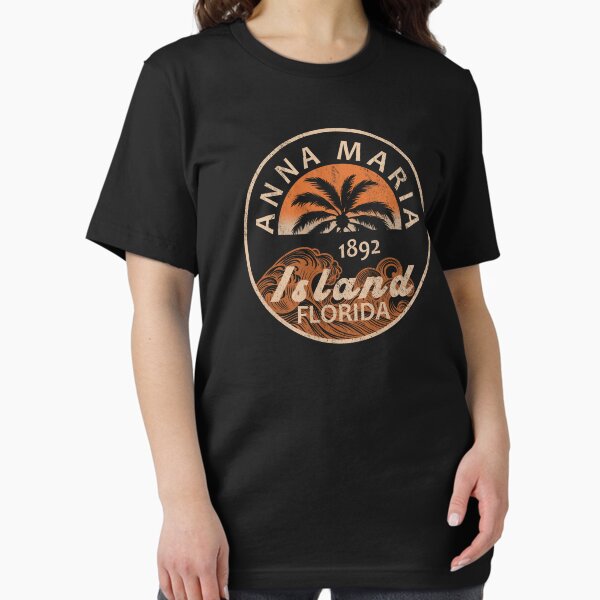 Item preview, Anna Maria Island - Vector Badge Palm Tree Design designed and sold by EpochFusion.