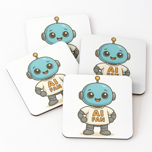 Item preview, Cute Robot AI Fan designed and sold by Simplybe1.
