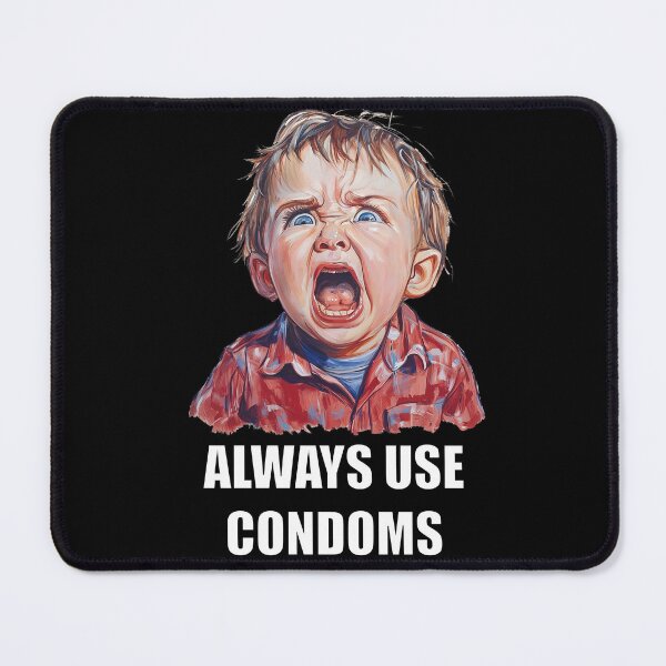 Item preview, Always Wear Condoms designed and sold by BurblePodcast.