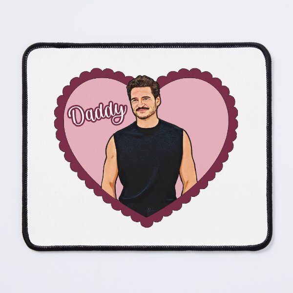 Item preview, Pedro Pascal Daddy Love Heart designed and sold by baranskini.