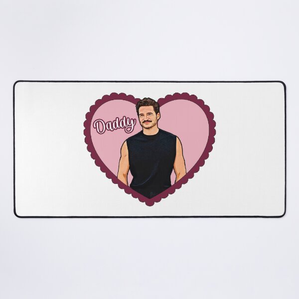 Item preview, Pedro Pascal Daddy Love Heart designed and sold by baranskini.