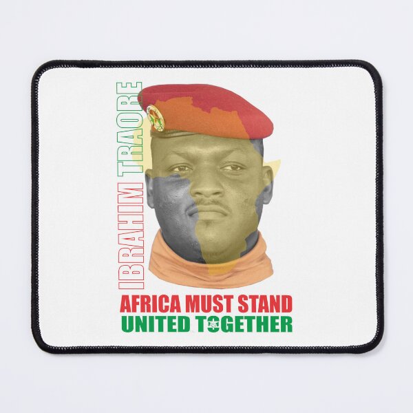 Item preview, Ibrahim Traoré t-shirt - Africa Must Stand United Together T-Shirt, Unity Statement designed and sold by tuji28.
