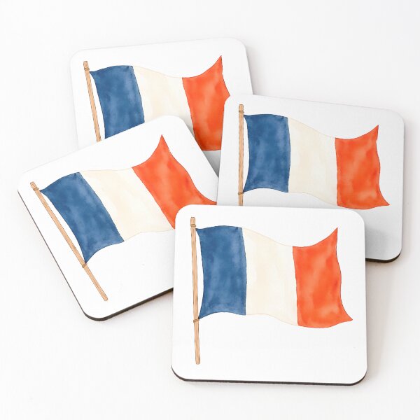 Item preview, french flag watercolour style designed and sold by Metaverse8.