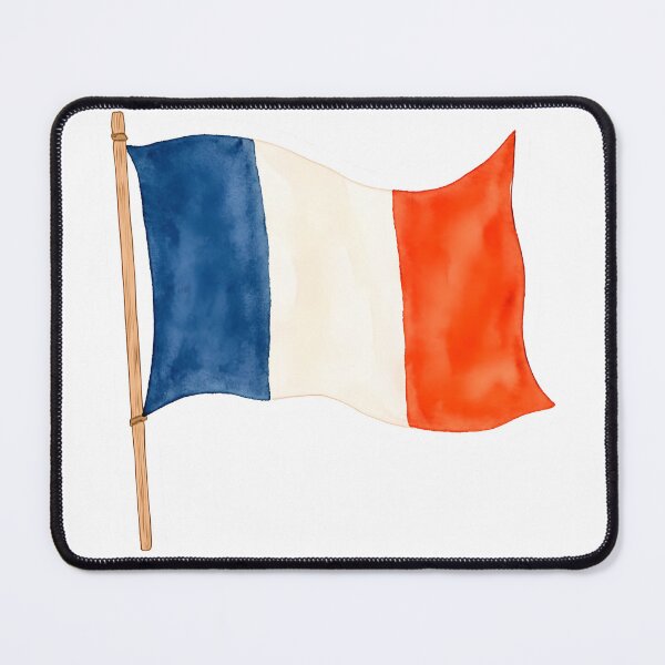 Item preview, french flag watercolour style designed and sold by Metaverse8.