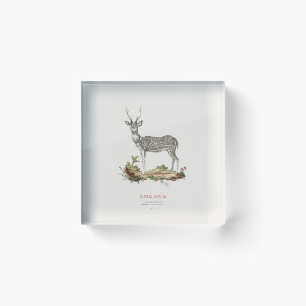 Item preview, Axis Deer Antique Engraving designed and sold by Vintagrafica.