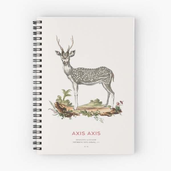 Item preview, Grabado antiguo de ciervo axis designed and sold by Vintagrafica.