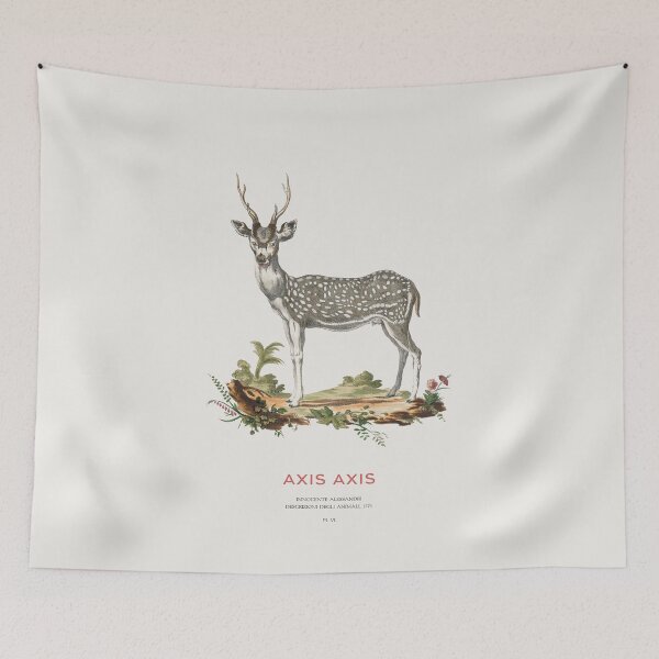 Item preview, Axis Deer Antique Engraving designed and sold by Vintagrafica.