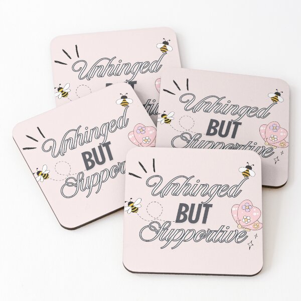 Item preview, Unhinged But Supportive designed and sold by Merry Moon Store.