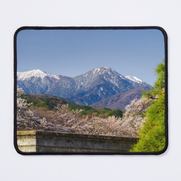 Item preview, Snow-Capped Mountains Beyond Temple Gardens designed and sold by Pix4Japan.