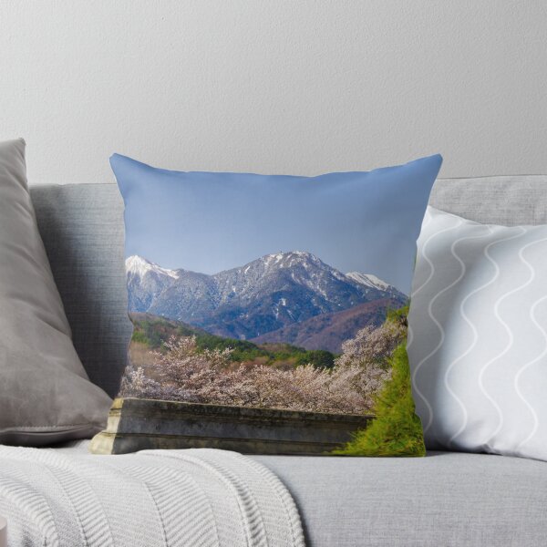 Item preview, Snow-Capped Mountains Beyond Temple Gardens designed and sold by Pix4Japan.