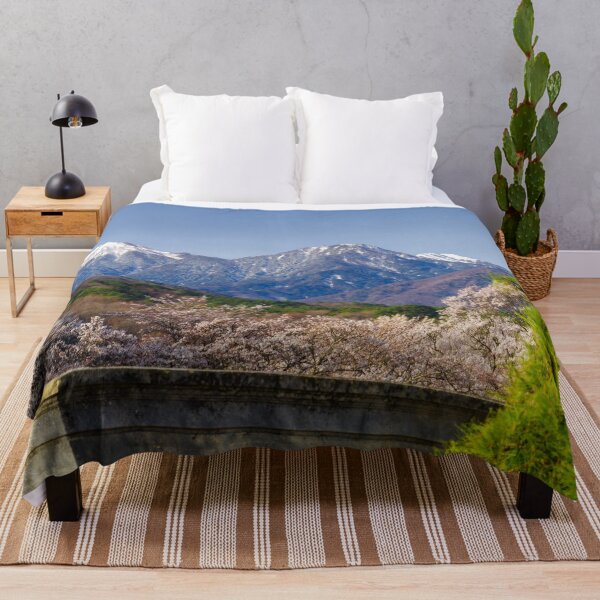 Item preview, Snow-Capped Mountains Beyond Temple Gardens designed and sold by Pix4Japan.
