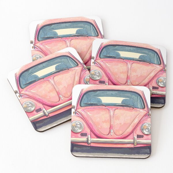 Item preview, pink car classic legendary oldschool vehicle | dejco.art  designed and sold by dejco.art.