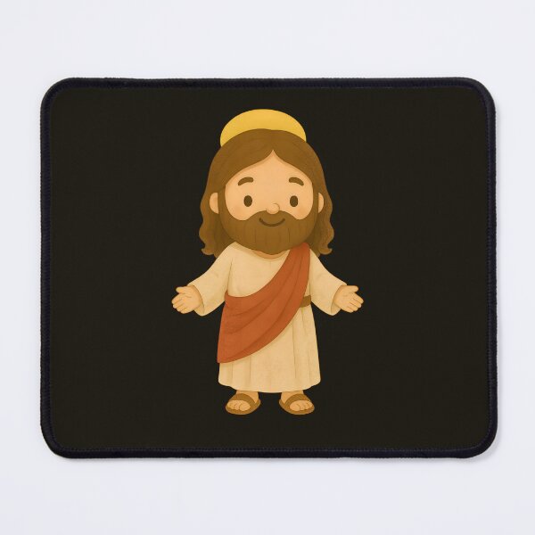 Item preview, Kawaii Jesus Hugging a Child, Christian, Faith, Religious designed and sold by stylishdzign.