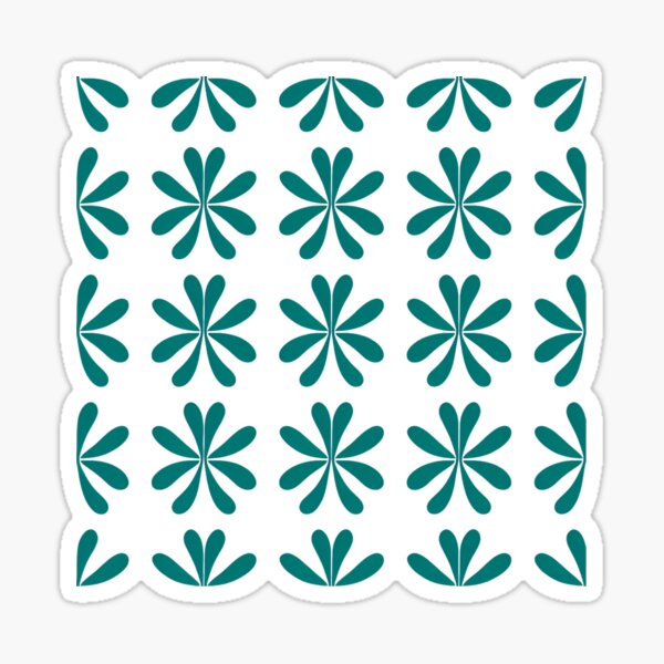 Item preview, Elegant Green Stem Floral Pattern designed and sold by Sparcus Whiz.