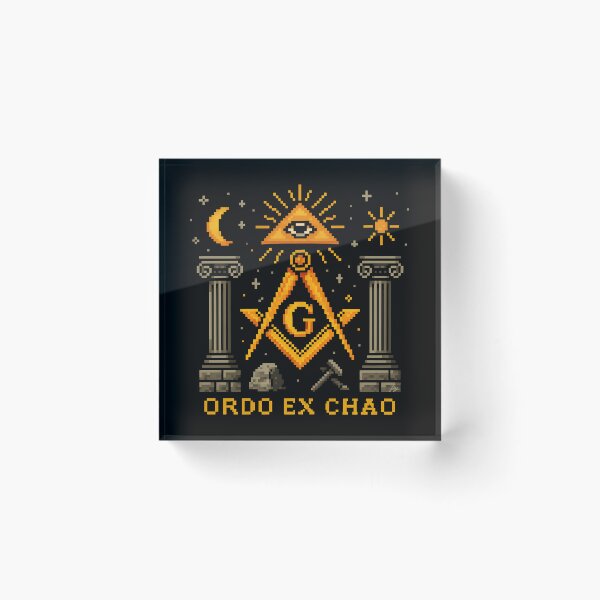 Item preview, Ordo ex Chao – Pixel Edition designed and sold by GnosisWear.