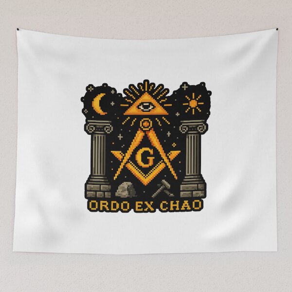 Item preview, Ordo ex Chao – Pixel Edition designed and sold by GnosisWear.