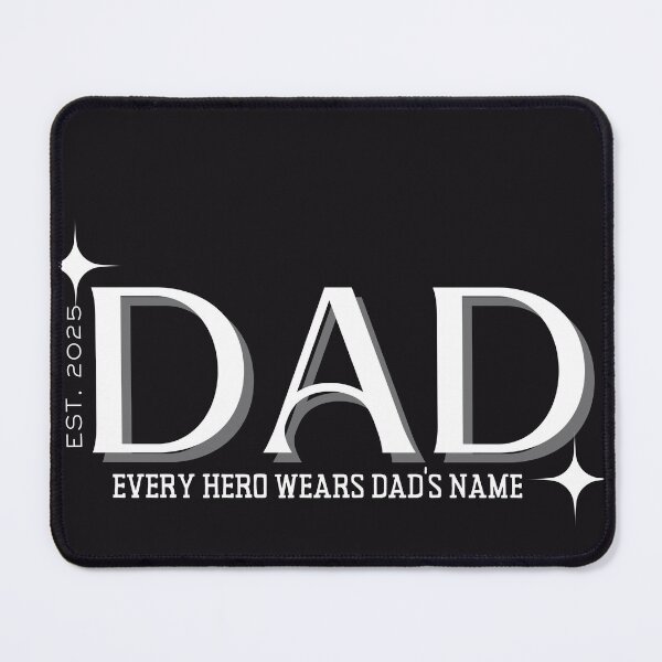 Item preview, Dad - Every Hero Wears Dad’s Name | Father's Day Gift | Proud Dad Design designed and sold by azersan.