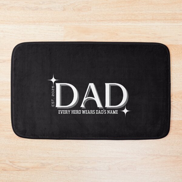 Item preview, Dad - Every Hero Wears Dad’s Name | Father's Day Gift | Proud Dad Design designed and sold by azersan.