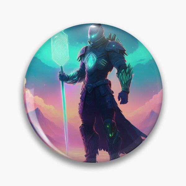 Item preview, Cyber Light Warrior: Guardian of Ancient Codes designed and sold by HighestMind_888.