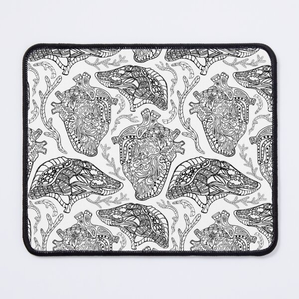 Item preview, Intricate Heart Vector with Vessels and Doodles designed and sold by Anastasiia Yurevych.