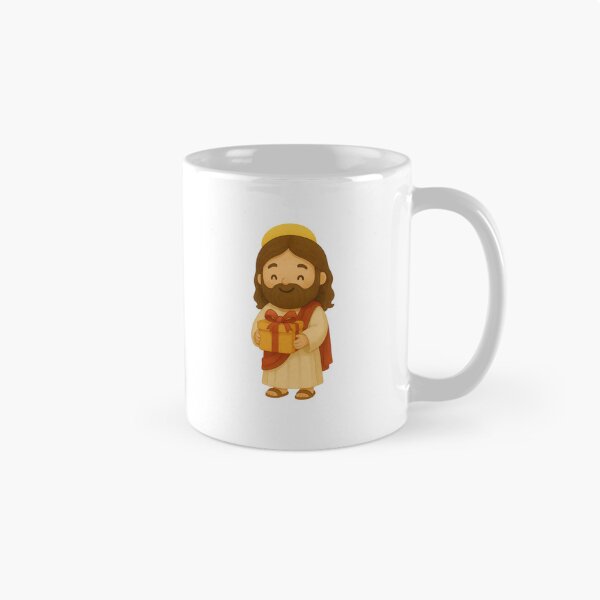 Item preview, Kawaii Jesus Holding a Gift, Christian, Faith, Religious  designed and sold by stylishdzign.