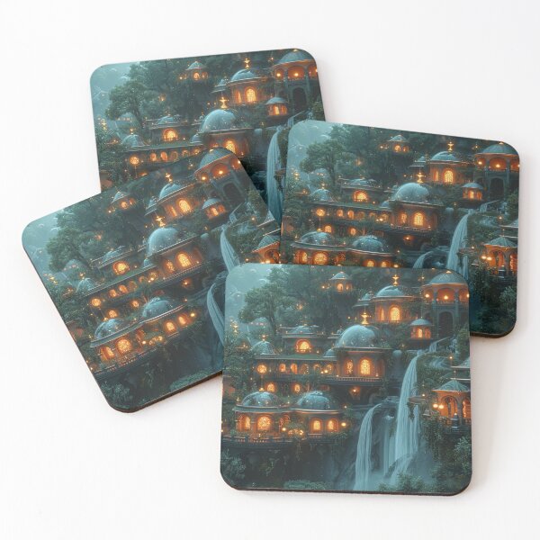 Item preview, Futuristic landscape designed and sold by Cris888.