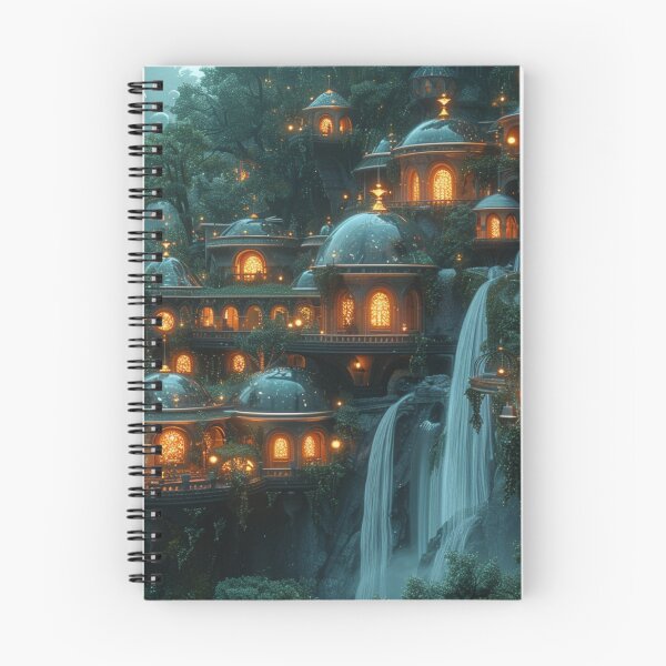 Item preview, Futuristic landscape designed and sold by Cris888.