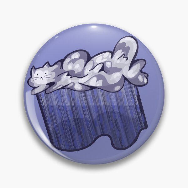 Item preview, Rain cloud cat designed and sold by sunlucky.
