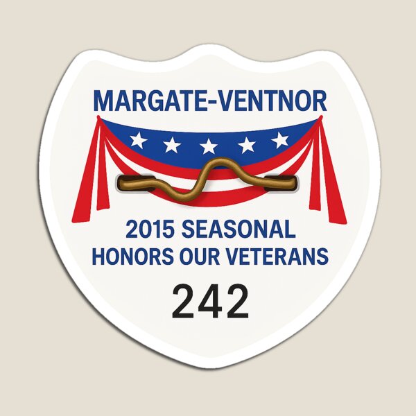Item preview, Margate - Ventnor Beach Badge, Jersey Shore designed and sold by jgrossman.