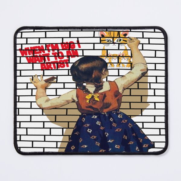 Item preview, Young Artist drawing on a wall designed and sold by JamesDunican.