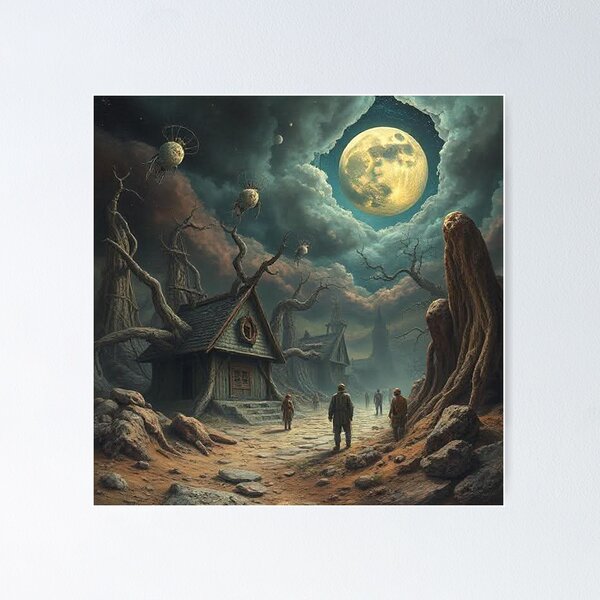 Item preview, Moonlight and death  designed and sold by Terry Collett.