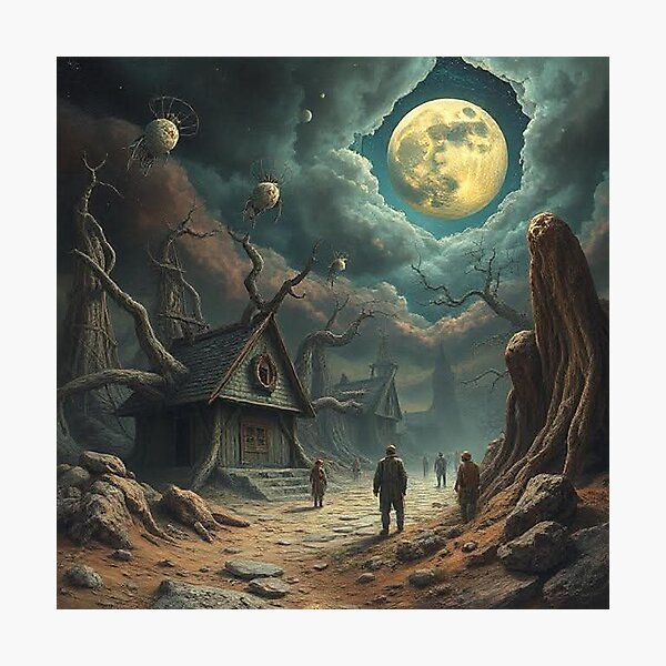 Aperçu de l'œuvre Clair de lune et mort créée et vendue par Terry Collett.