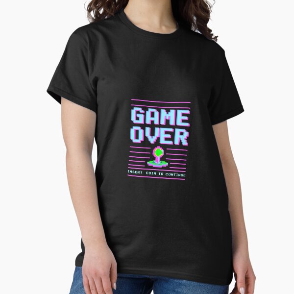 Item preview, Game Over Insert Coin To Continue designed and sold by Sparcus.