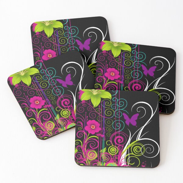 Item preview, Neo Y2K Aesthetic - Vector Flourish - Black designed and sold by gustavotiano.