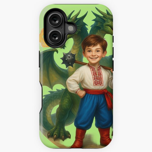 Item preview, Kotygoroshko (Ukrainian hero boy) designed and sold by TrillStalk.