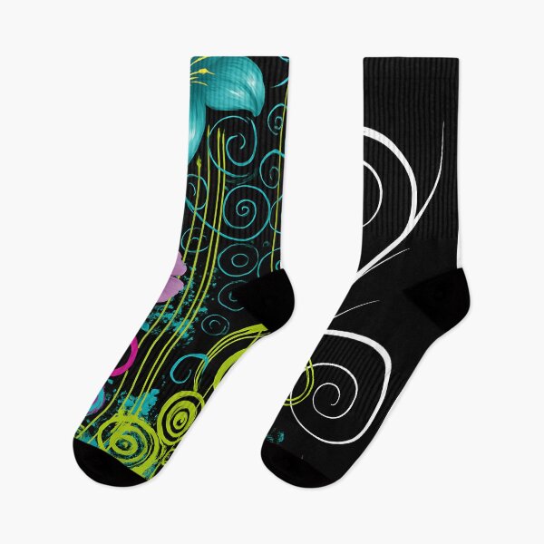 Item preview, Neo Y2K Aesthetic - Vector Flourish - Black designed and sold by gustavotiano.