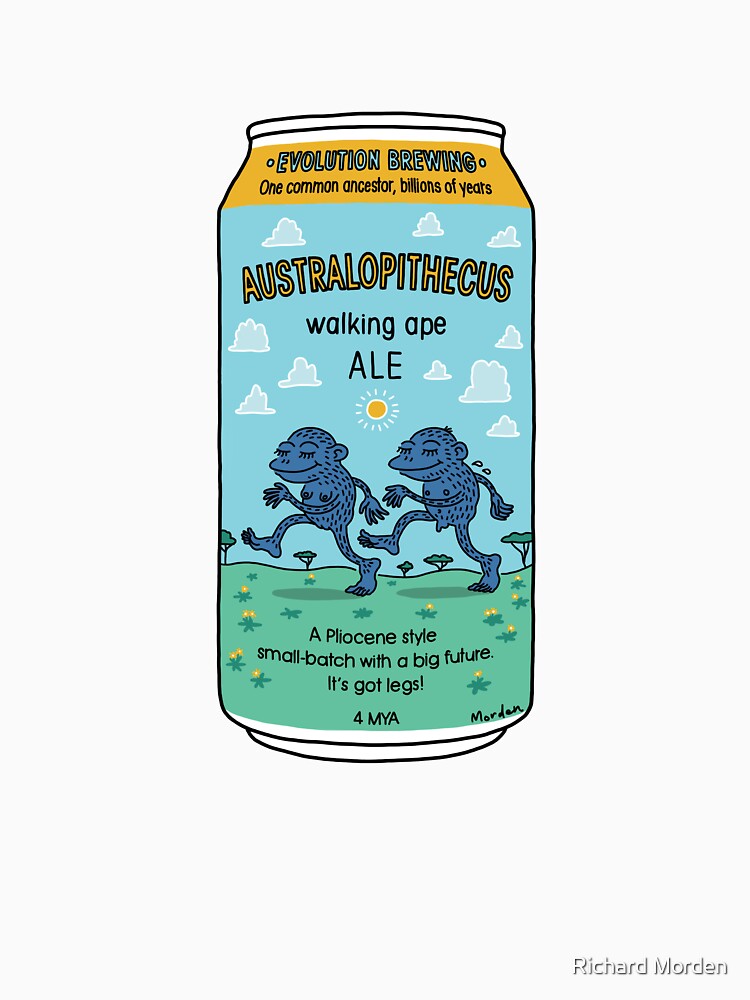 Evolution Brewing Australopithecus Walking Ape Ale by morden