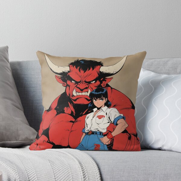 Item preview, Angry bull with Japanese anime style designed and sold by MerlinWear.