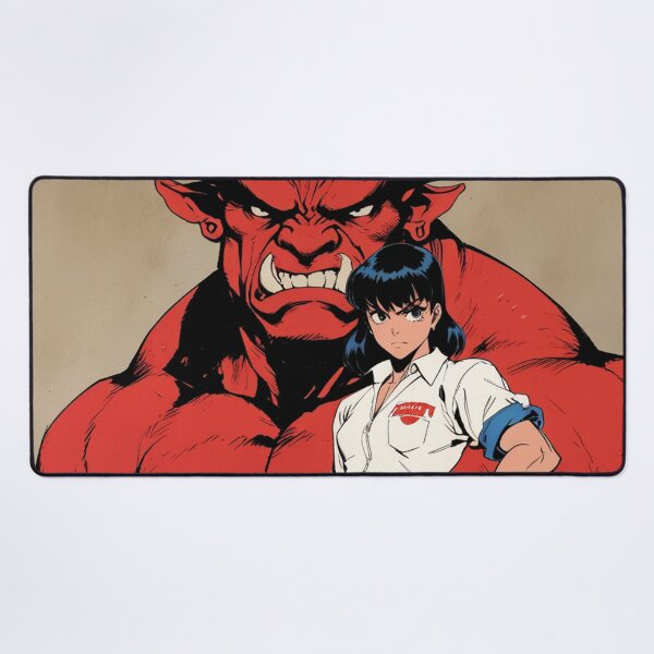 Item preview, Angry bull with Japanese anime style designed and sold by MerlinWear.
