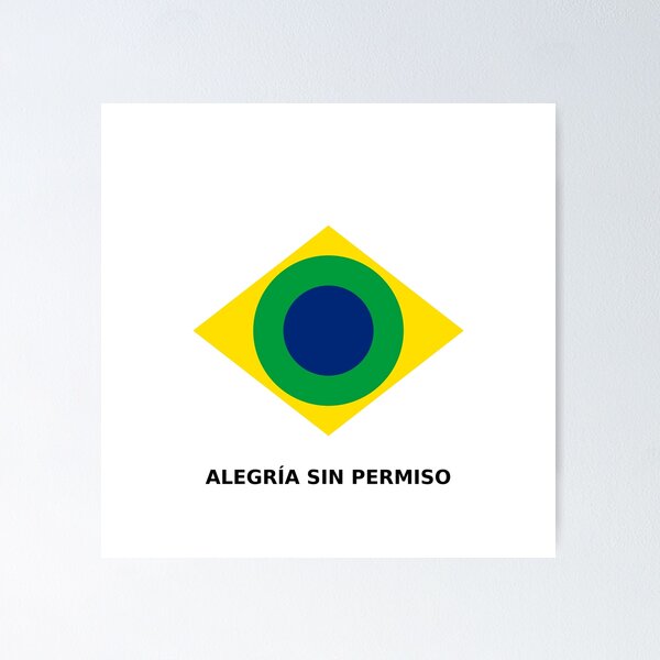 Item preview, Joy without permission (Brazil) designed and sold by Rednbida – Mente rica, estilo brutal..